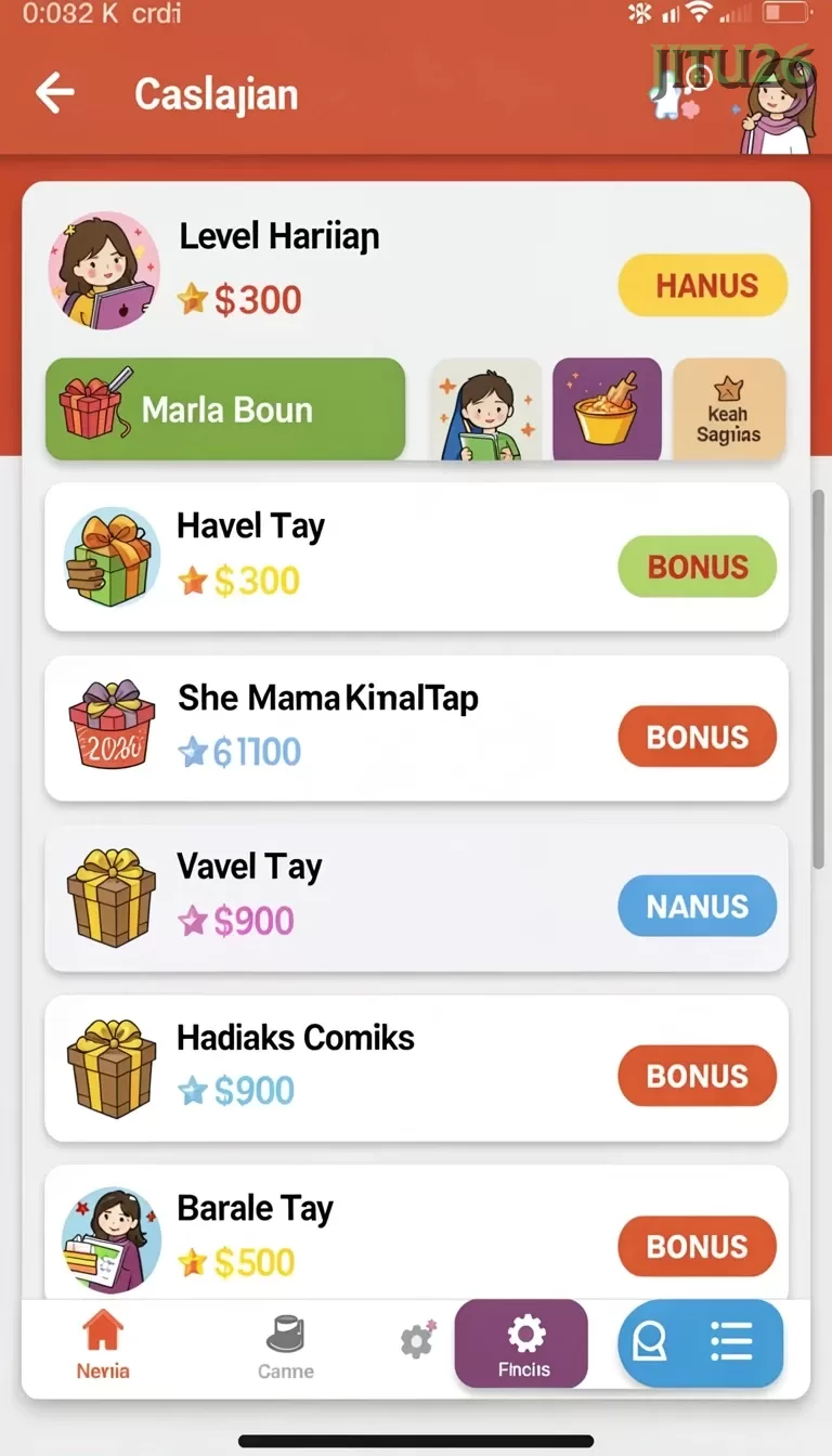 Cuplikan layar MACANTOGEL — halaman utama