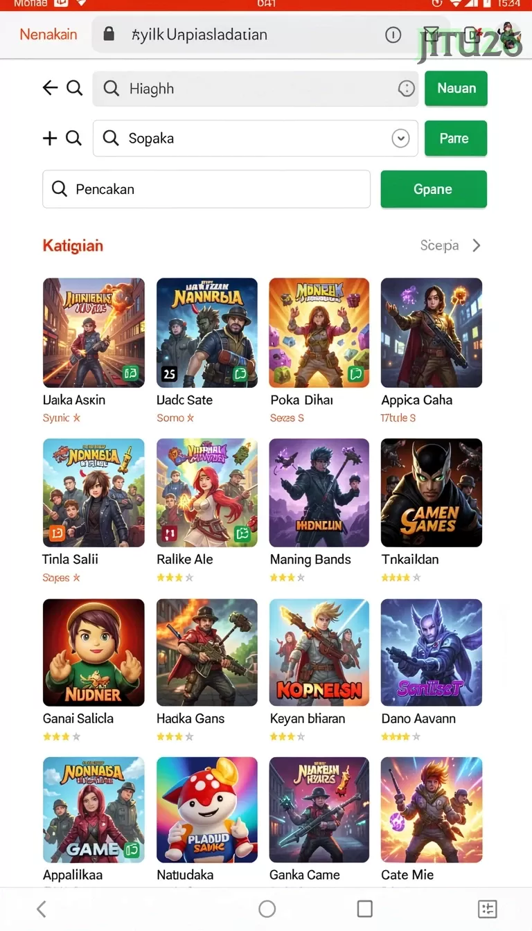 Cuplikan layar MACANTOGEL — aktivitas
