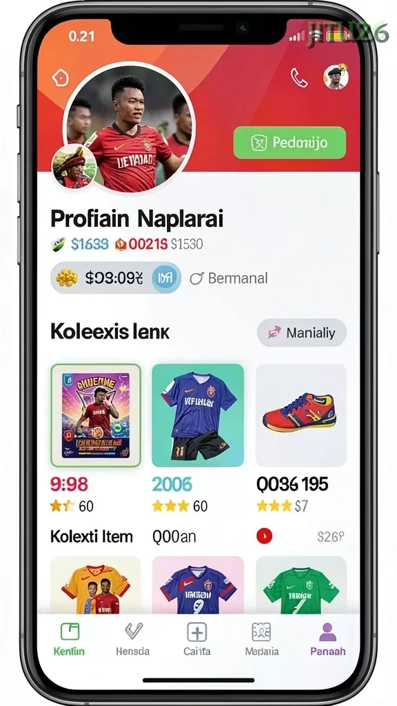 Cuplikan layar SKY99 — menu navigasi